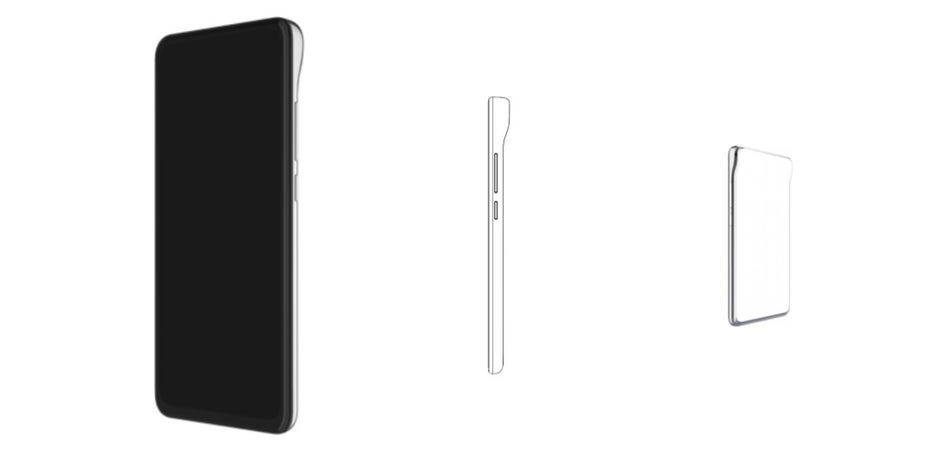 TCL patents smartphone with "invisible" cameras inside a small hump