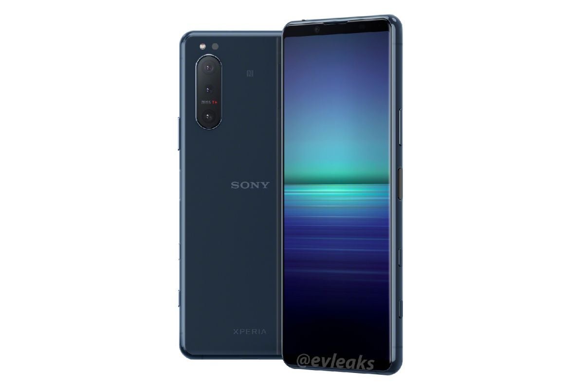 Leaked Sony Xperia 5 II render - Sony's next 5G Xperia flagship gets an official announcement date