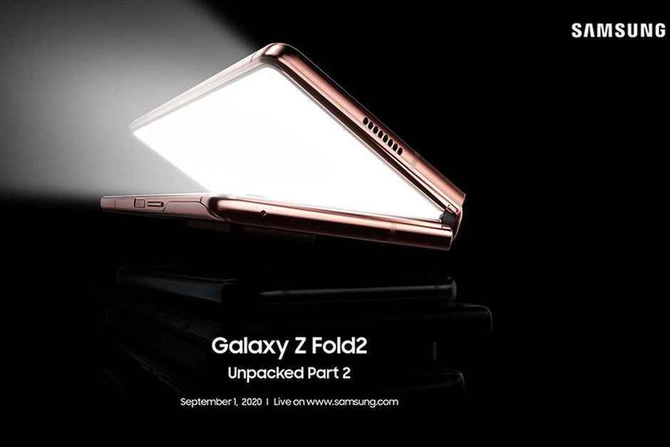 Samsung Unpacked Part 2 invitation - The Samsung Galaxy Z Fold 2 5G's high price has leaked