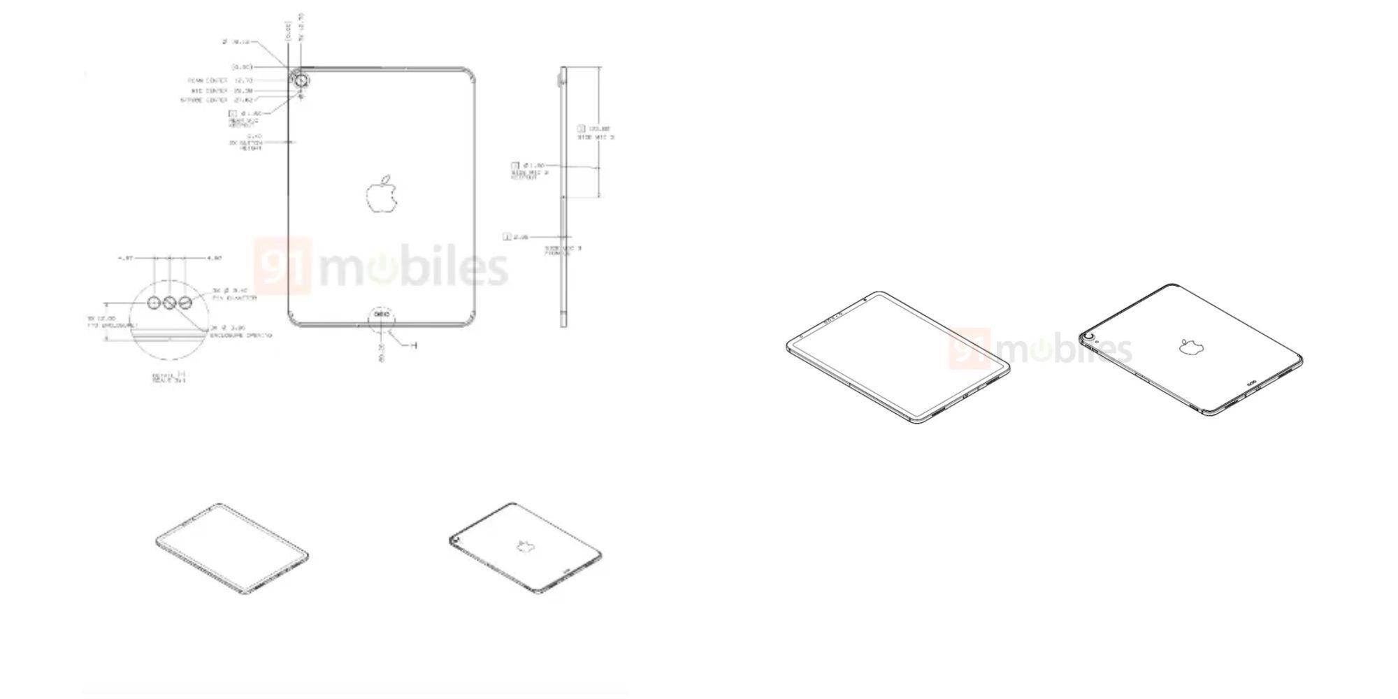 Apple iPad 2020 with USB-C and Face ID - After the iPad Air 4, an alleged iPad 2020 leaks out with a Pro design and a key specs difference