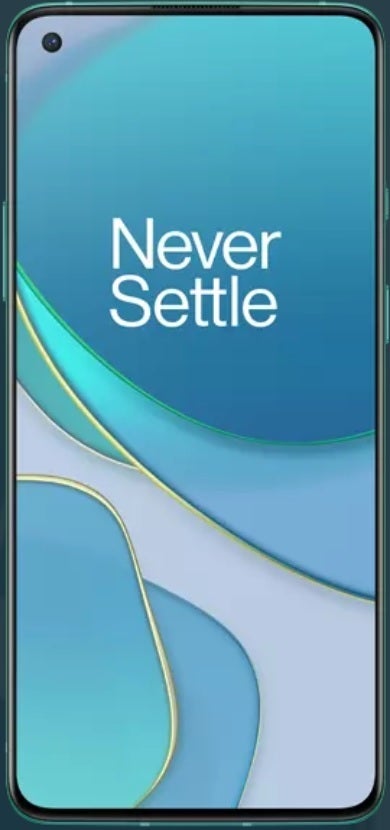 Render allegedly showing the OnePlus 8T - OnePlus 8T render surfaces; phone includes 5G support