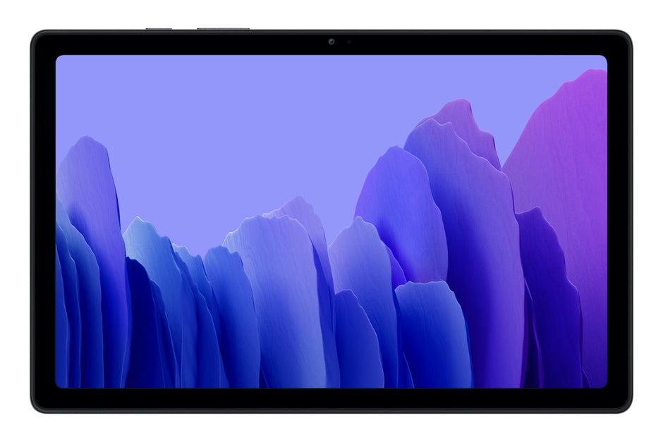 Dark gray - Samsung Galaxy Tab A7 — quad speakers, modern look, affordable price