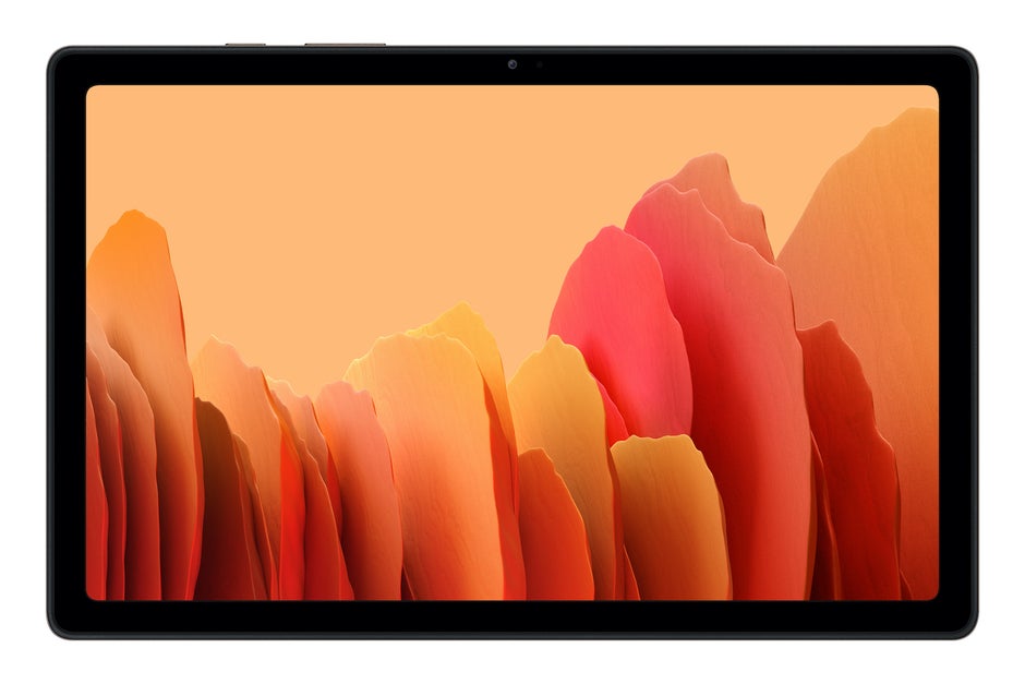 Gold - Samsung Galaxy Tab A7 — quad speakers, modern look, affordable price