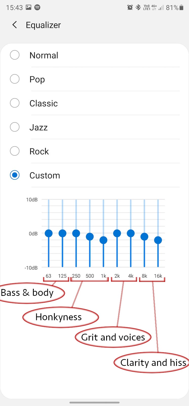 best equalizer settings for bass spotify reddit