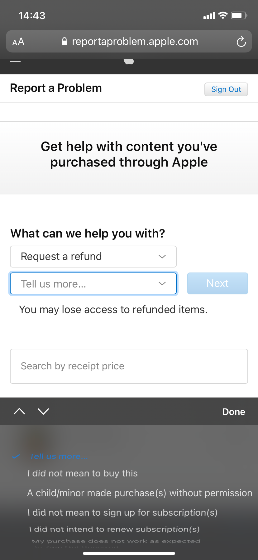 How to get an iPhone app refund from Apple
