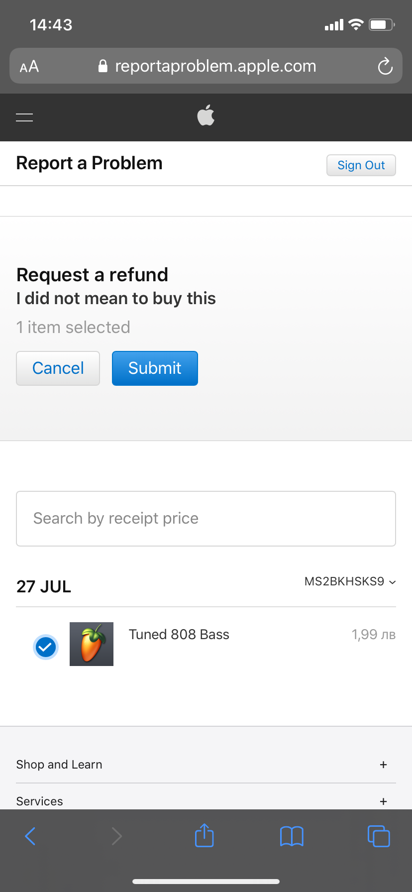 How to get an iPhone app refund from Apple