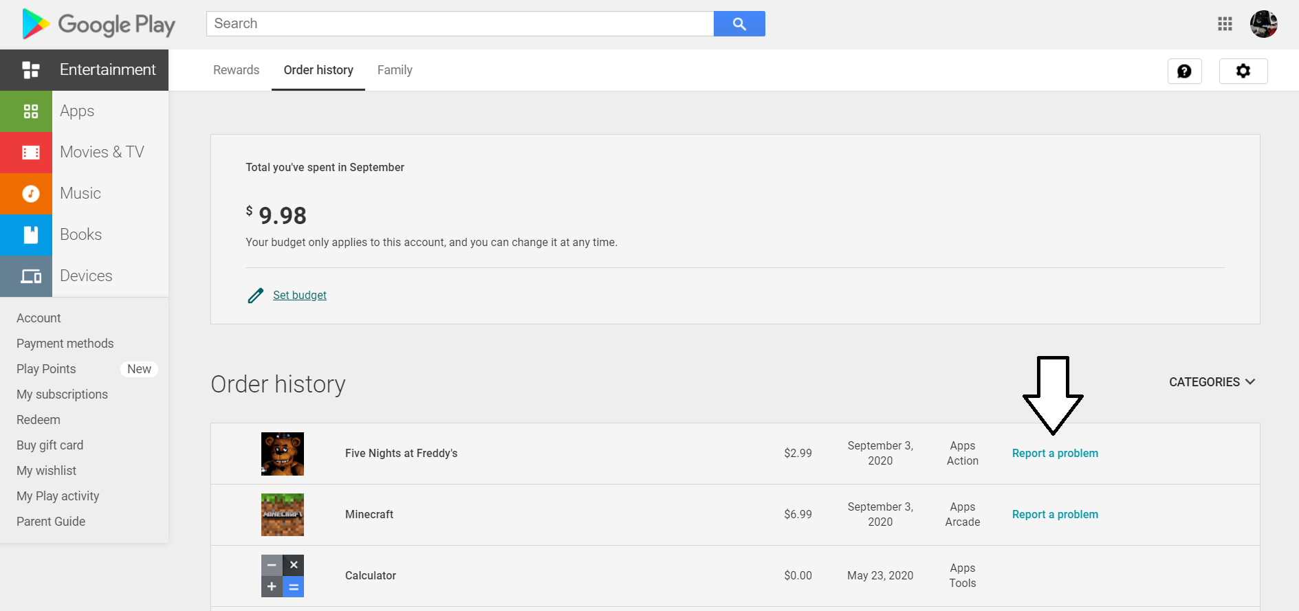 How to get an Android app refund from Google Play