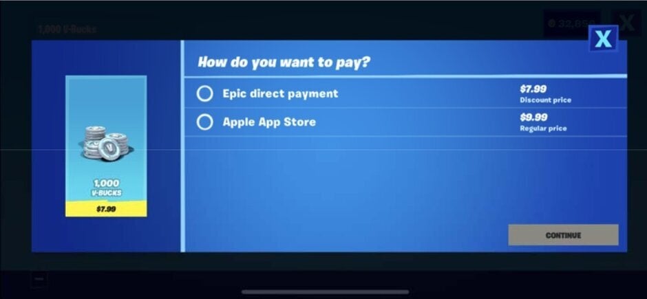 Epic breaks Apple's rules by offering its own direct payment system to Fortnite users - Epic returns to court to demand that Apple reinstate Fortnite's App Store listing