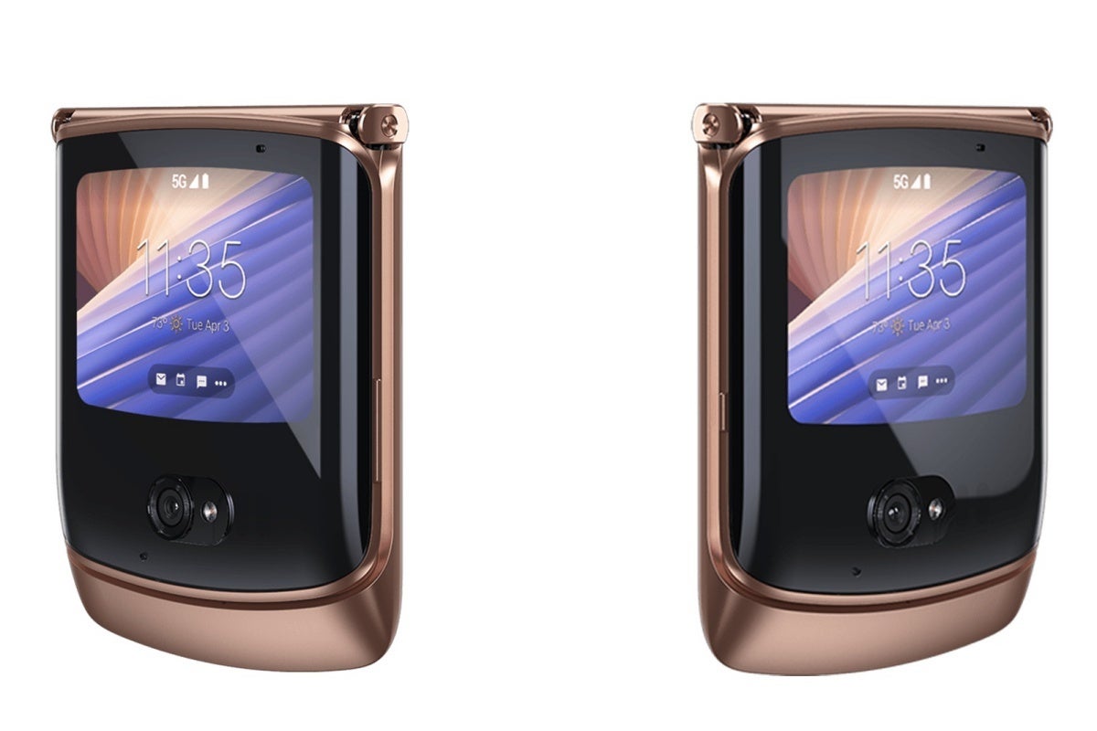 Motorola Razr in gold? Renders show second colour variant of