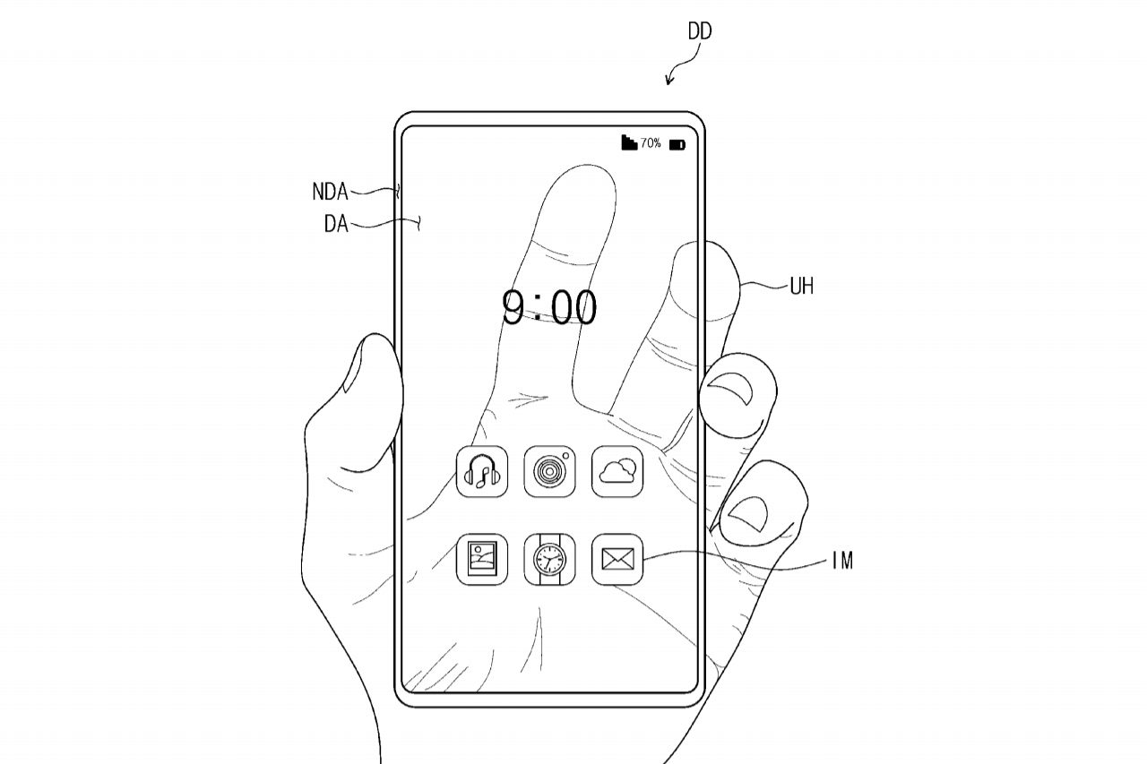 samsung transparent phones