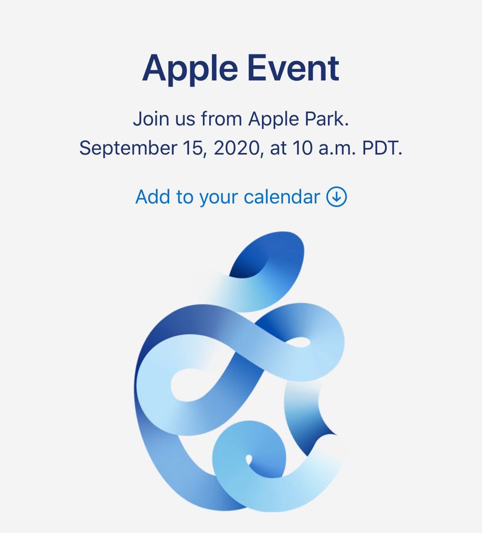Apple iPad Air 4 and Watch 6 2020 event invitation - The Apple Watch 6 and iPad Air 4 (but not iPhone 12 5G) September event is official, here's how to watch it