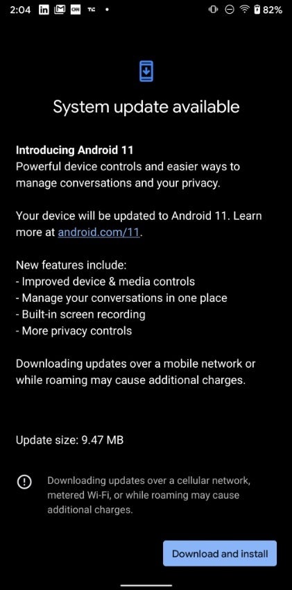 The final version of Android 11 is ready to be installed on certain Android phones - Android 11 is rolling out right now to Pixel 2 and newer models