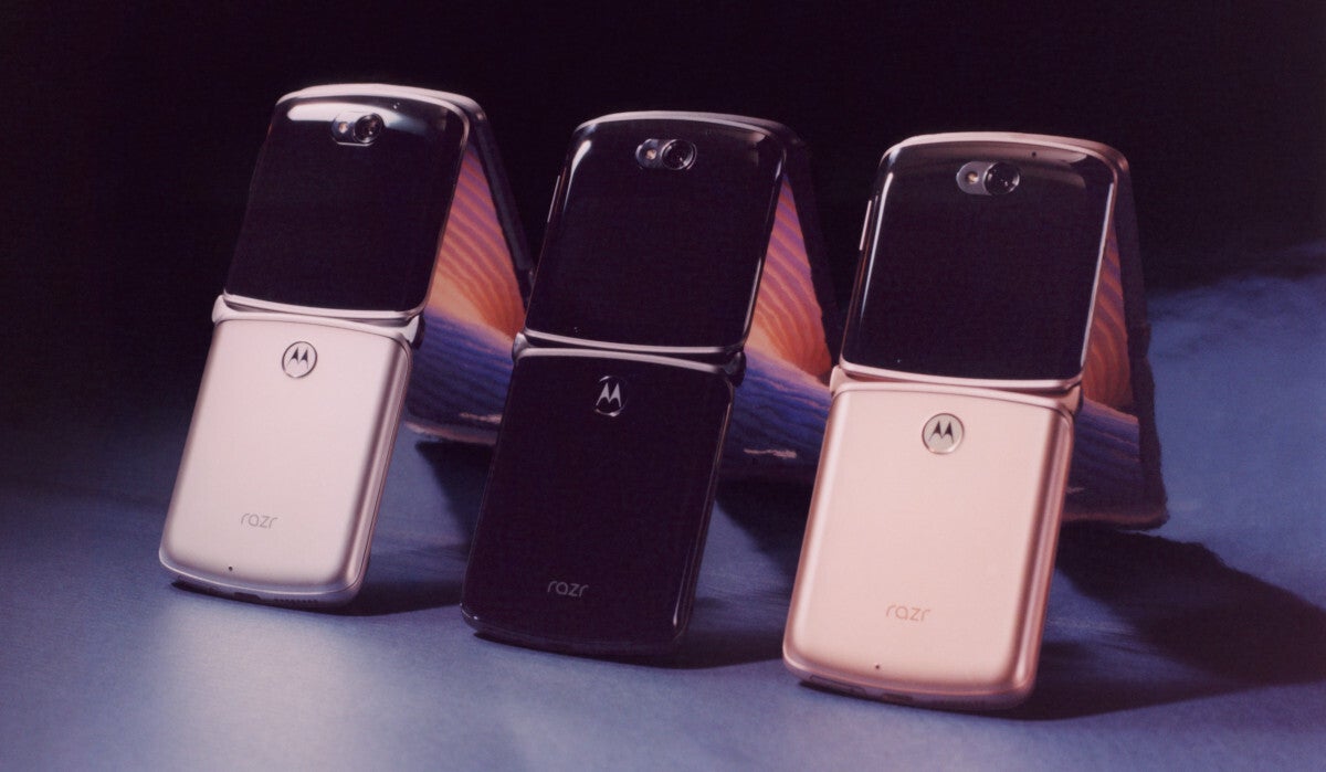 The new Motorola razr in all three colors - Motorola razr 5G 2020 vs razr 2019: all the major differences