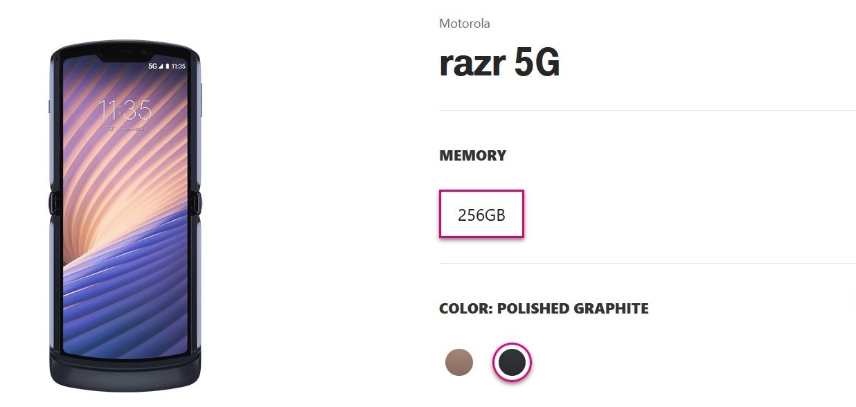 The Motorola Razor 5G is coming to T-Mobile this fall - Motorola Razr 5G coming this fall to T-Mobile; watch the carrier's unboxing