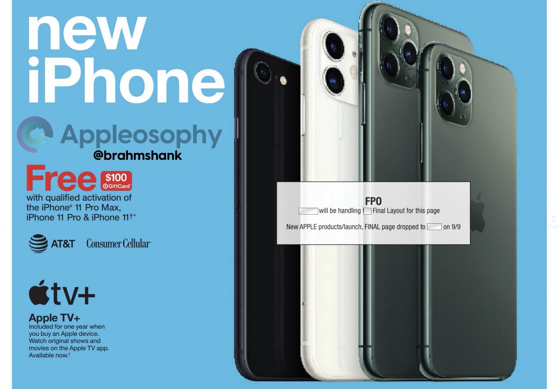 Target&#039;s alleged&amp;nbsp;placeholder draft for the iPhone 12 - Leaked Target ad and Apple&#039;s YouTube channel might hold clues to iPhone 12 launch plans