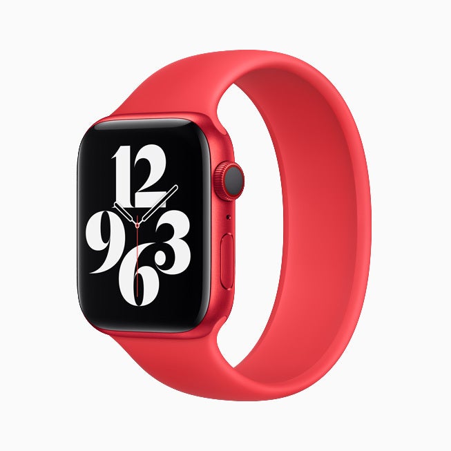 Solo Loop band option - Advanced Apple Watch Series 6 and affordable Apple Watch SE are official