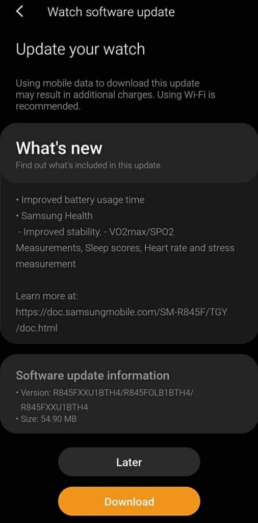 Battery life discount galaxy watch 3