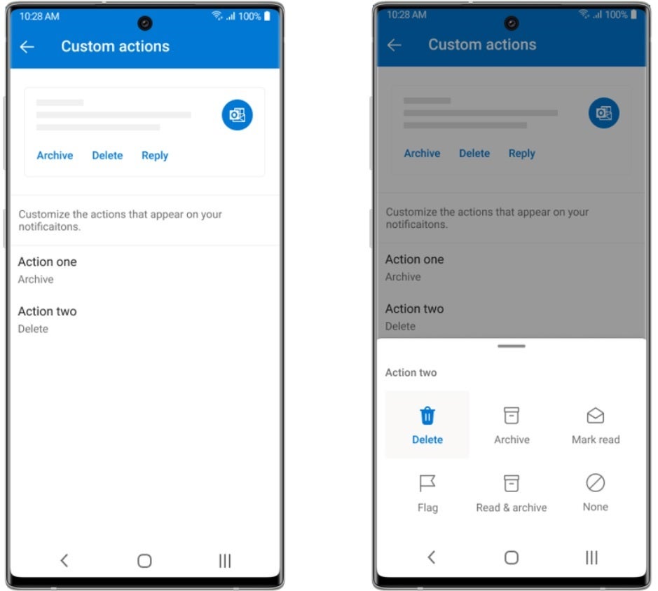 Actionable notifications is coming to the Outlook app - These changes being added to Microsoft&#039;s Outlook greatly improve the app
