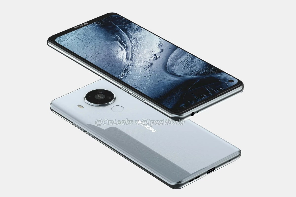 Leaked Nokia 7.3 5G renders - The Nokia 9.3 PureView 5G, Nokia 7.3 5G, and Nokia 6.3 may finally be right around the corner