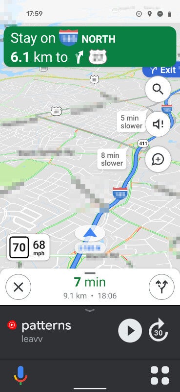 Google Maps app will be getting a new driving mode interface
