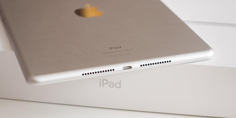 Both speakers on the iPad 8 (shown here) are on the same side. - Apple iPad 8 vs iPad Air 4: Which one should you buy?
