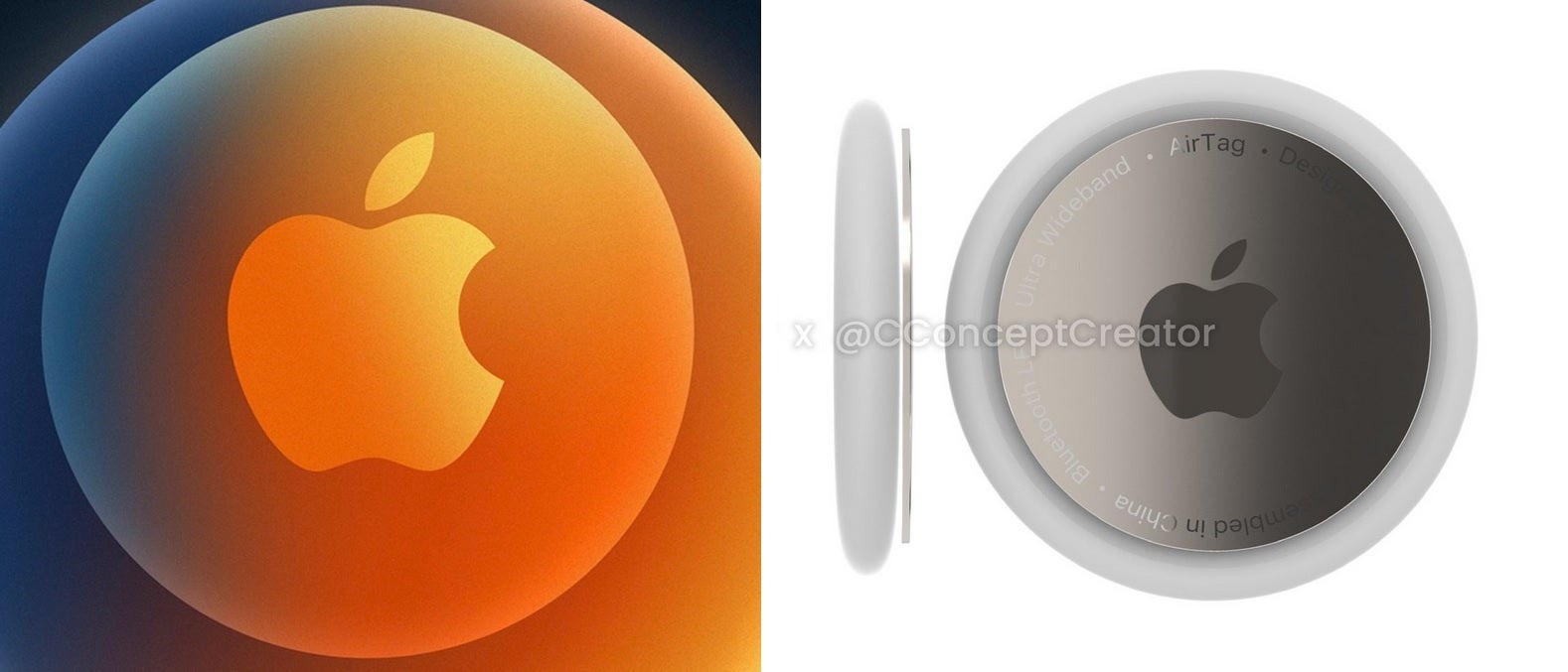 Hidden in the image accompanying Apple's invite for next week's event is an image resembling the AirTags tracking device - New Apple product appears on invite for iPhone 12 event