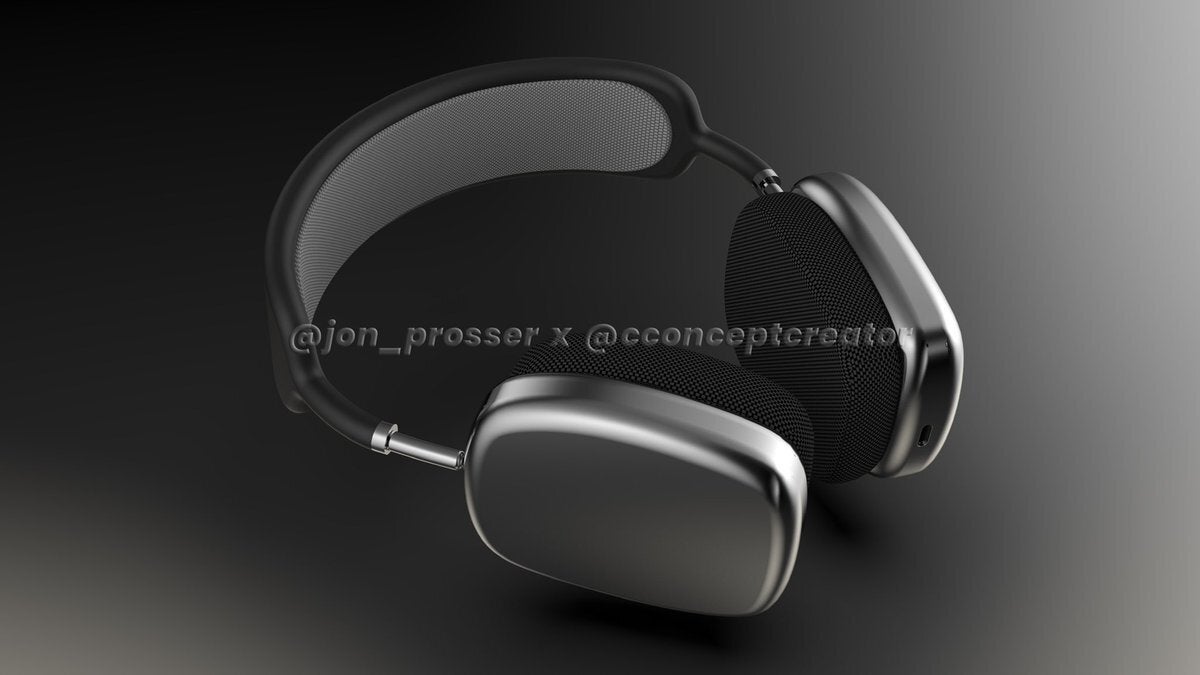 Apple AirPods Studio concept render by Jon Prosser and Concept Creator - Newest AirPods Studio leak hints at $599 price, no announcement Tuesday