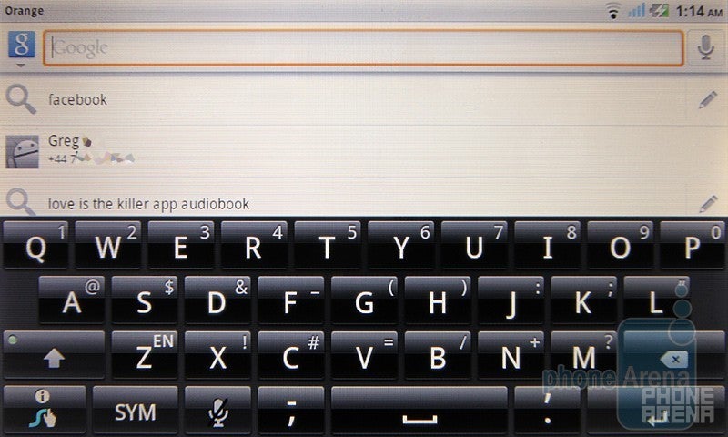 On-screen keyboard - Dell Streak after the Android 2.2 update
