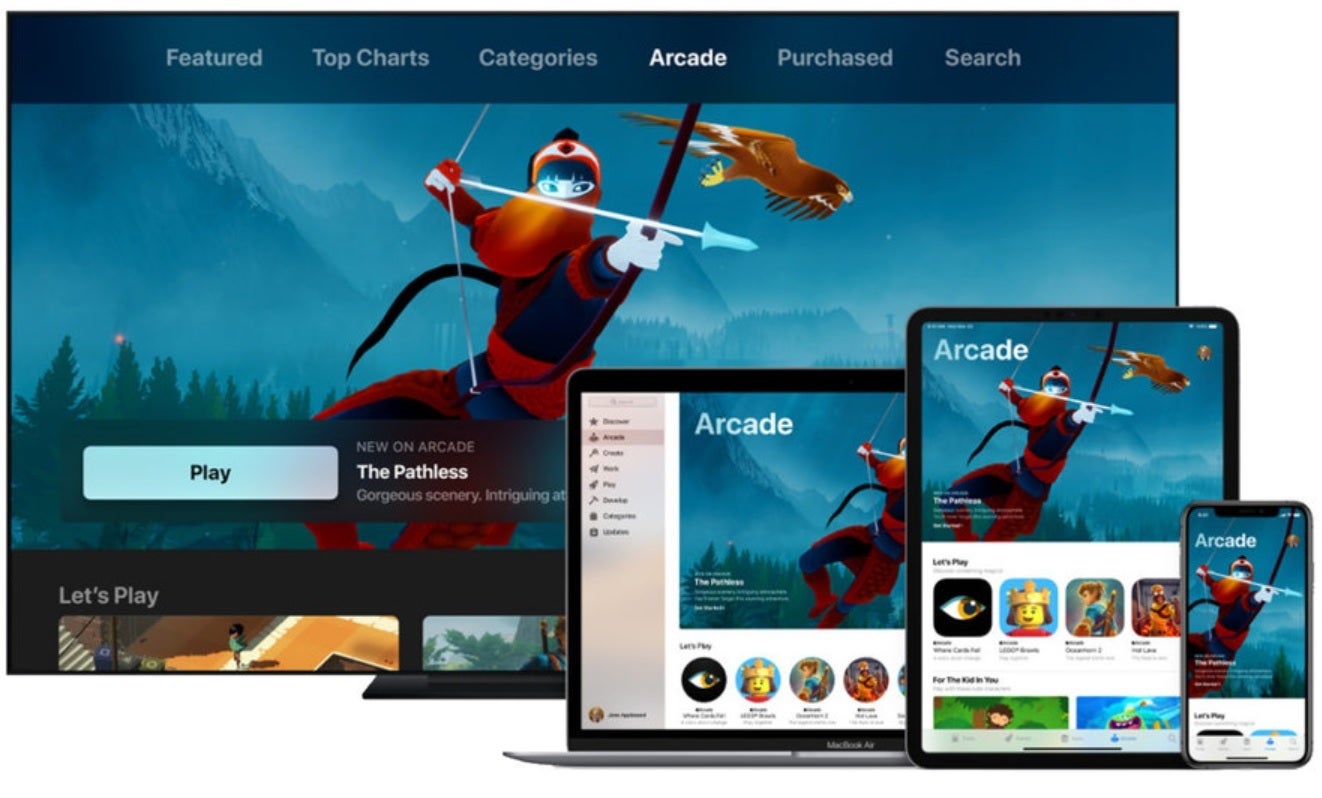Apple is giving away three free months of Apple Arcade with the purchase of certain devices including a new handset from the 5G iPhone 12 family - Apple is giving away three free months of Arcade with the purchase of a 5G iPhone 12 handset