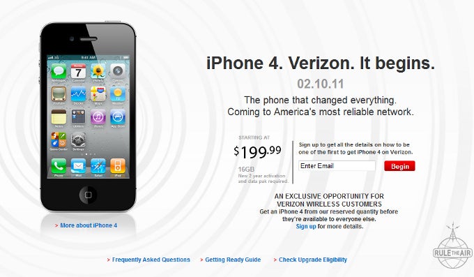 Apple iPhone 4 is coming to Verizon Wireless on February 10 - Verizon iPhone 4 vs AT&amp;T iPhone 4: spot the difference