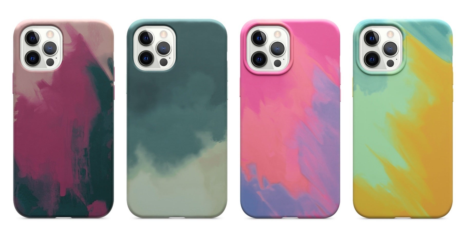 The four colors of the OtterBox Figura Series - Best iPhone 12 MagSafe accessories