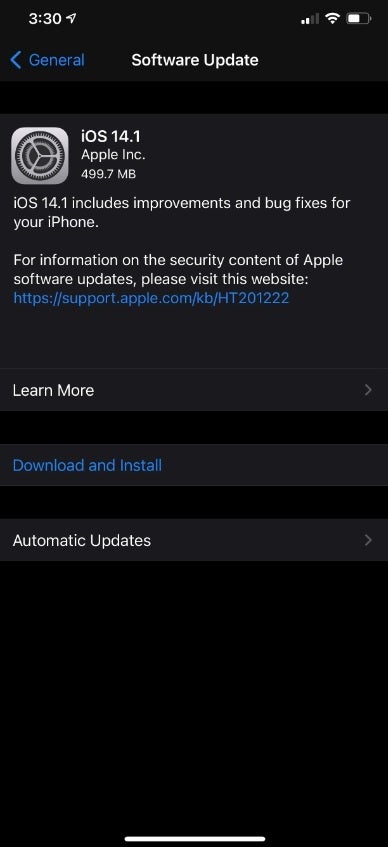Apple releases iOS 14.1 and iPadOS 14.1 - Have a compatible iPhone and iPad? You will receive these updates as soon as today!
