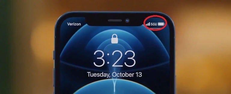 Verizon's first ads for the iPhone 12 Pro show off the 5G UW icon in the status bar - When it comes to the 5G iPhone 12 series, what you see may not be what you're getting