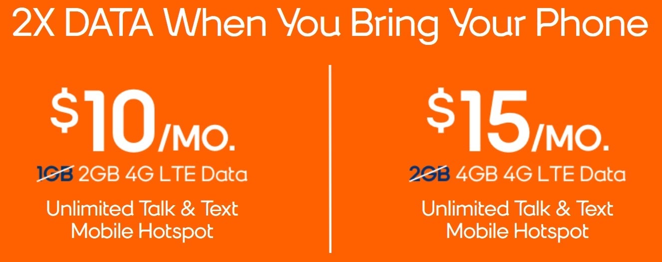 Boost has a limited time plan offering 2GB of 4G LTE data starting at $10 per month - Those who work from home might save money using Boost Mobile's new $10/$15 per month plans