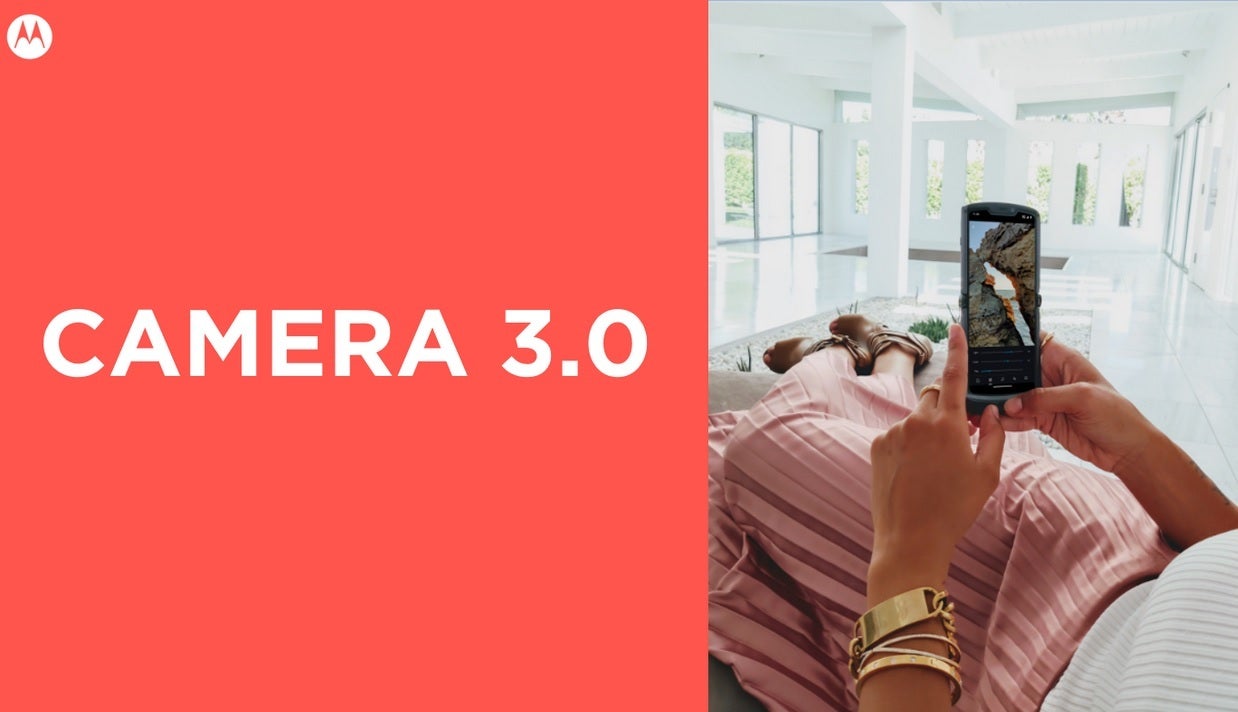 Motorola has updated its Camera app to version 3.0 for the razr 5G and future handsets - Update will give Motorola users more control over the camera