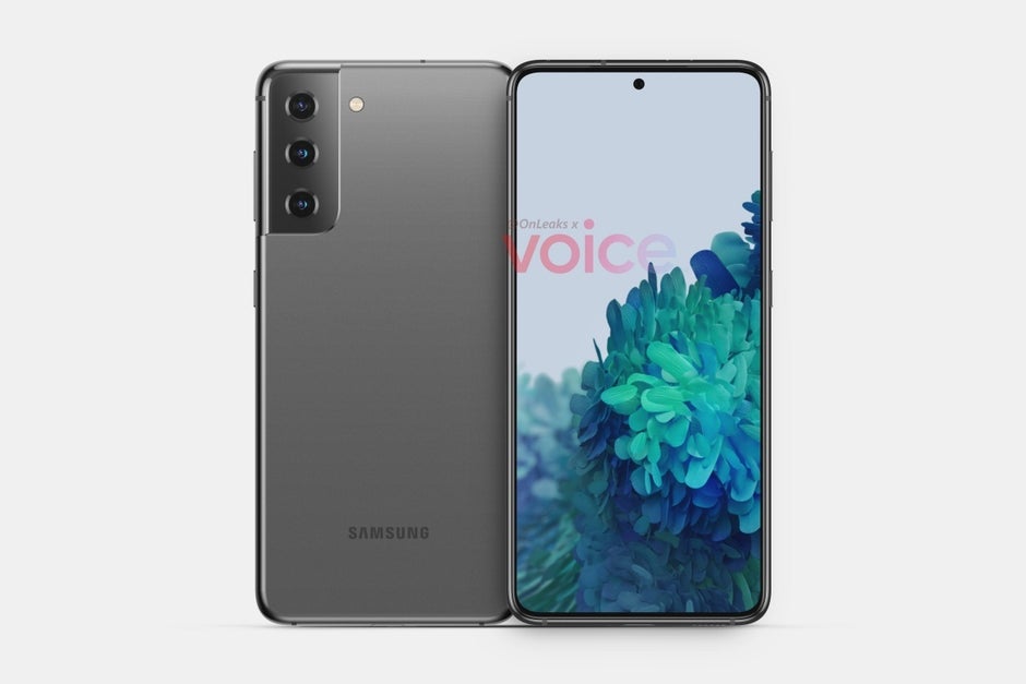 Leaked Galaxy S21 render - Yet another key detail about Samsung's Galaxy S21 5G family is already '100%' confirmed