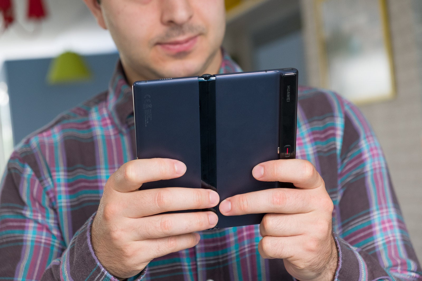 The Huawei Mate Xs - Huawei may have a Galaxy Z Flip-like clamshell foldable in the works