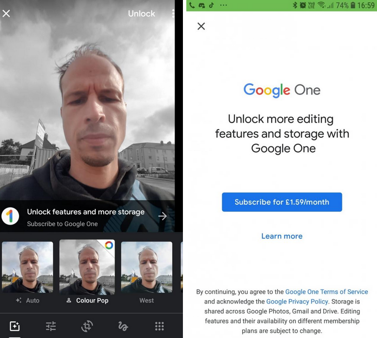 Google tests moving some features from the free Photos app behind a paywall - Hidden code shows Google reaching for your wallet with the Photos app