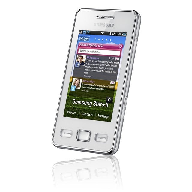 Samsung Star II announced, targeting social networking users