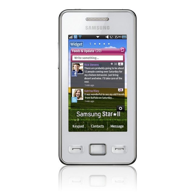Samsung Star II announced, targeting social networking users