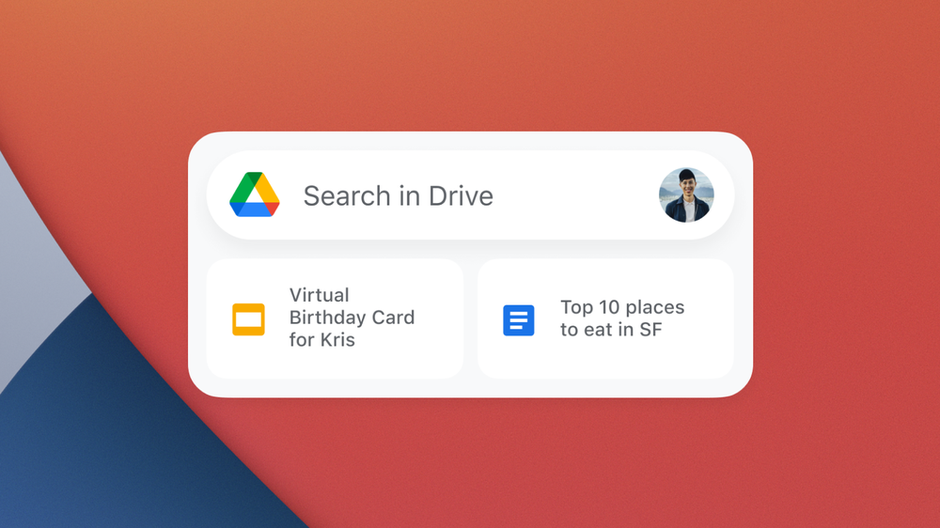 The Gmail and Google Drive iOS 14 Widgets - Google releases iOS widgets for Gmail, Drive, and Google Fit; Calendar and Chrome widgets to come soon