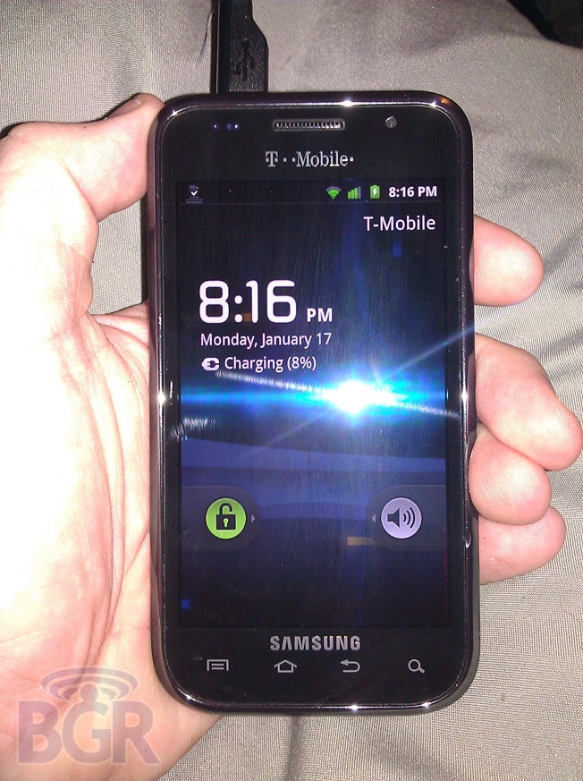 Image courtesy of BGR - Is this the Samsung Vibrant 4G out in the wild?