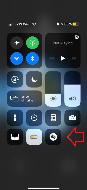 The update to iOS 14.2 added music discovery app Shazam to the Control Center - Apple releases iOS 14.2.1 to fix bugs found in the 5G iPhone 12 series, but not the one you're worried about