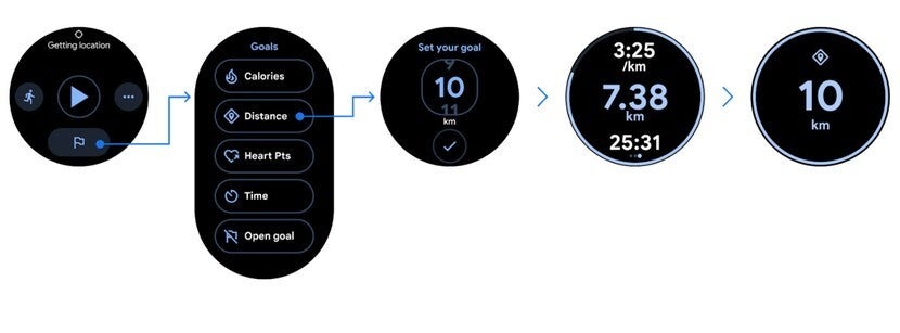 Google Fit receives a new design on Wear OS