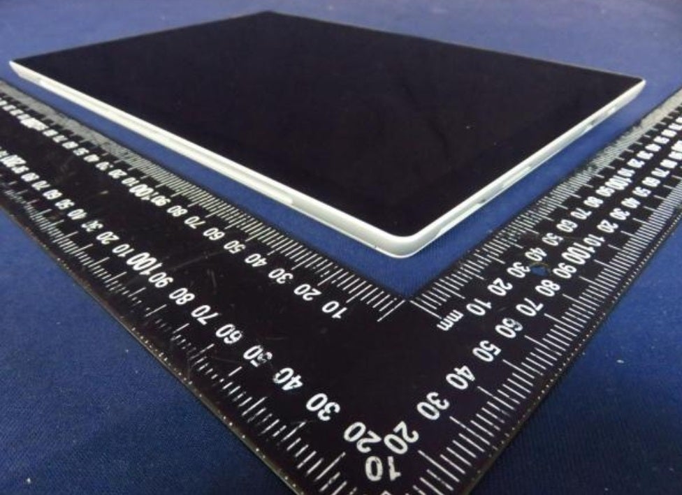 Photo possibly taken from FCC documentation allegedly reveals the Surface Pro 8 - Photo allegedly shows off Microsoft's next premium tablet