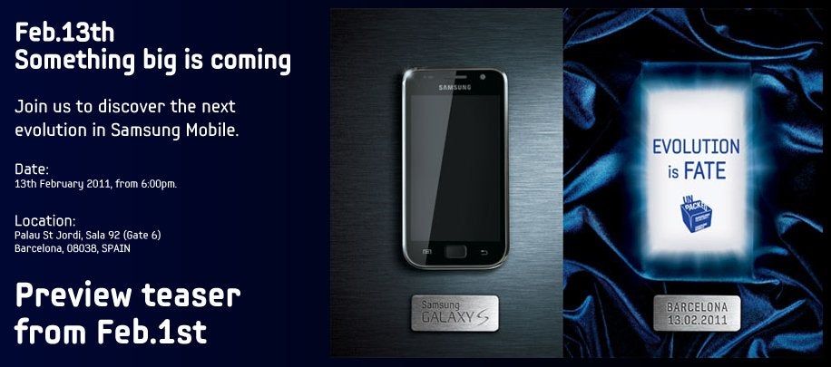 Samsung is set to deliver the &quot;next evolution&quot; on February 13th at MWC