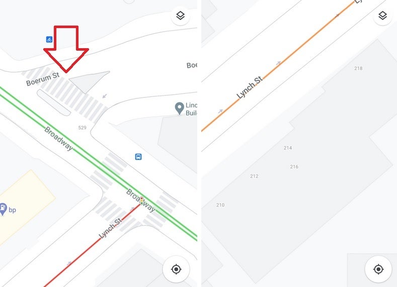 Crosswalks and building numbers appear in big cities - Update to beta version of Google Maps has new features that you are going to use