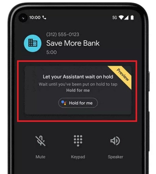 Hold for Me uses Google Assistant to keep you on hold - The quarterly Pixel feature drop is now here; install it ASAP