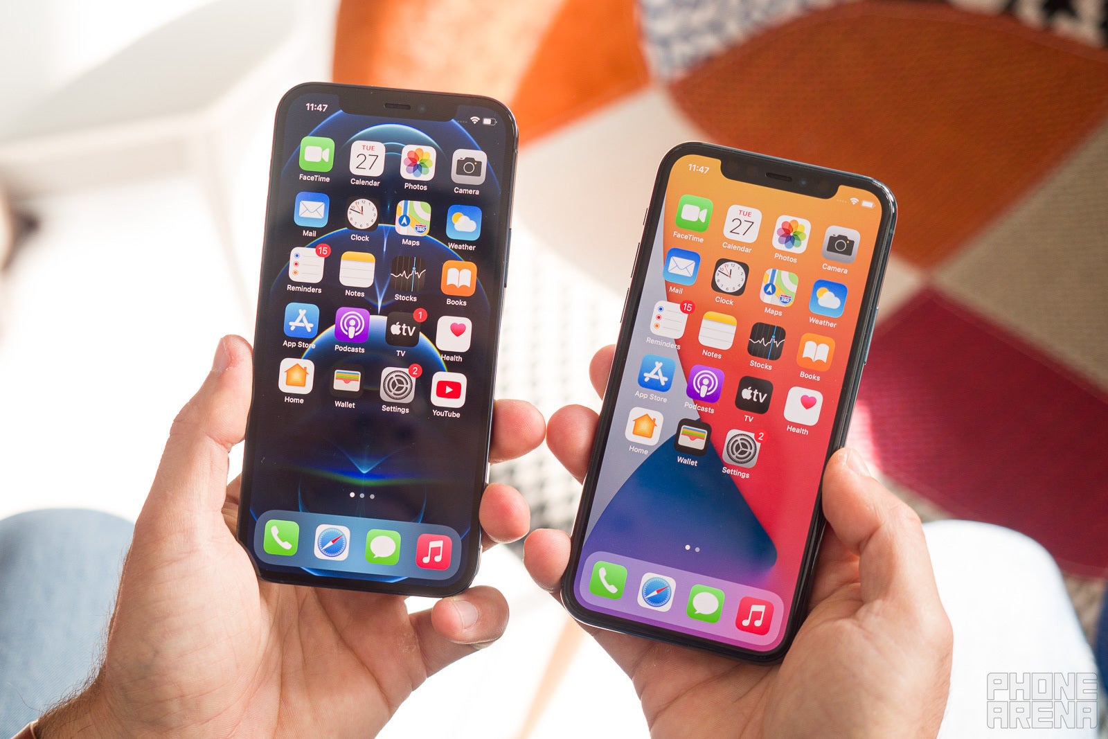 iPhone 12 Pro left, iPhone 11 Pro right - Should you wait for the iPhone 13?