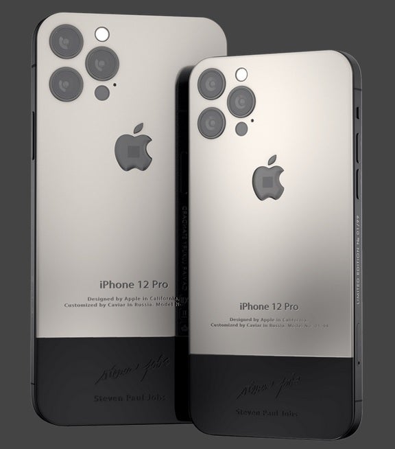 You can buy a version of the iPhone 12 Pro or iPhone 12 Pro Max that resembles the OG iPhone - If you&#039;ve got the cash, this is the perfect gift for super Apple and Steve Jobs fans